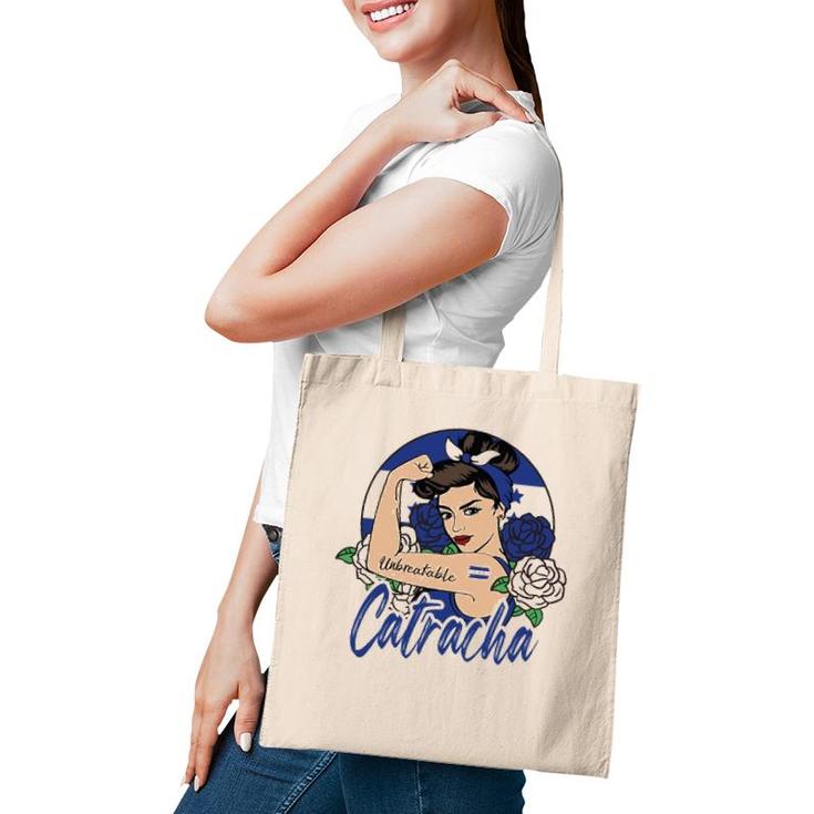Soy Catracha Honduras Girl Honduran Mujer Hondureña Flag Tote Bag