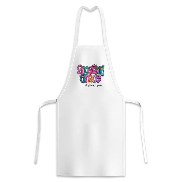 Amazing Grace My Sweet Grandma Gift From Daughter With Love New Apron