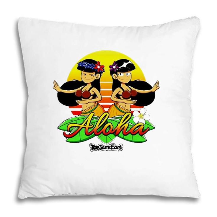 Aloha From Toejam And Earl Pillow
