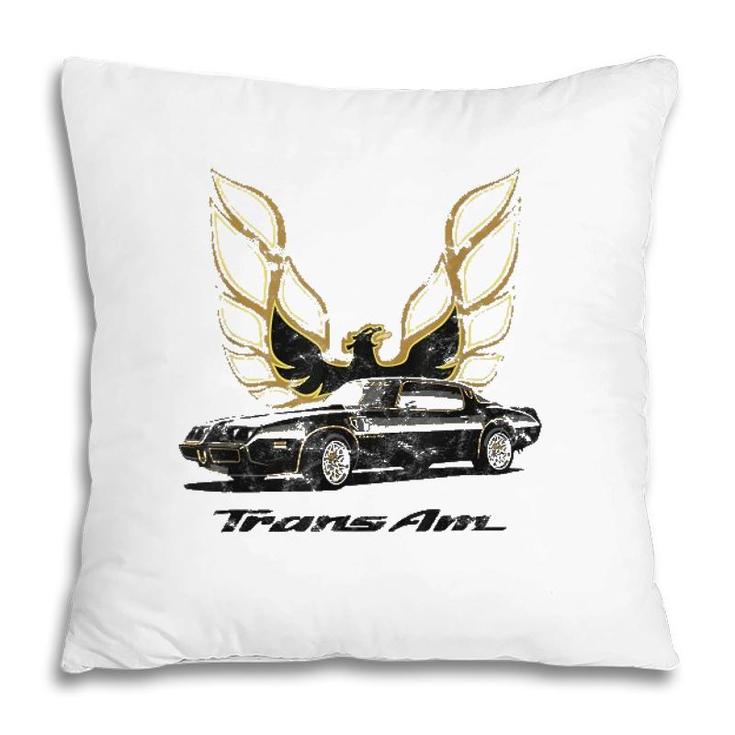 Classic Old School Muscle Car Classic Vintage American Car Pillow