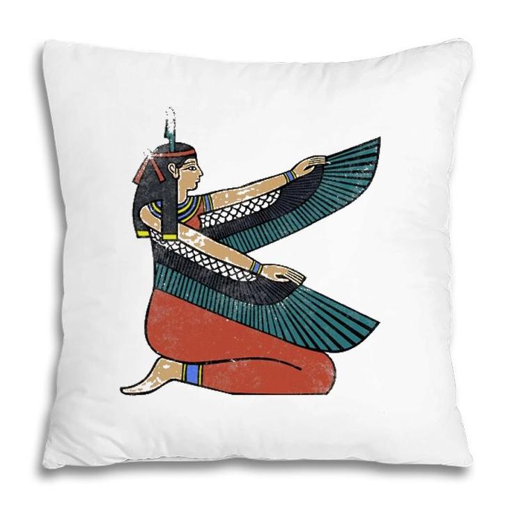 Egyptian Goddess Maatlove Egypt Archaeologist Gifts Pillow