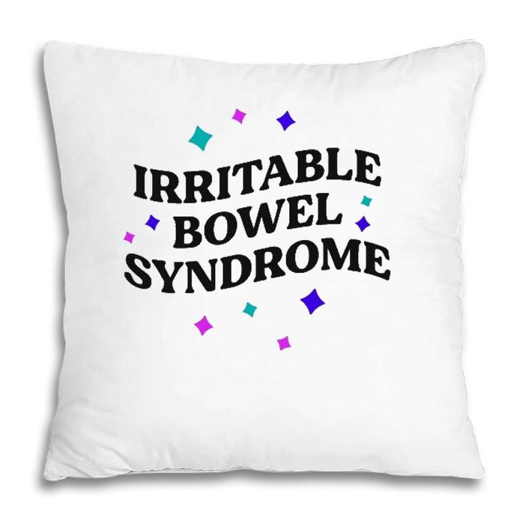 Funny Ibs Joke Retro 90S Irritable Bowel Syndrome Vintage Pillow