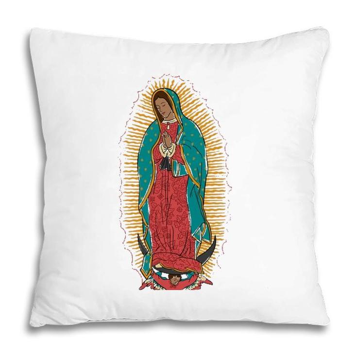 Lady Of Guadalupe - Virgen De Guadalupe Pillow