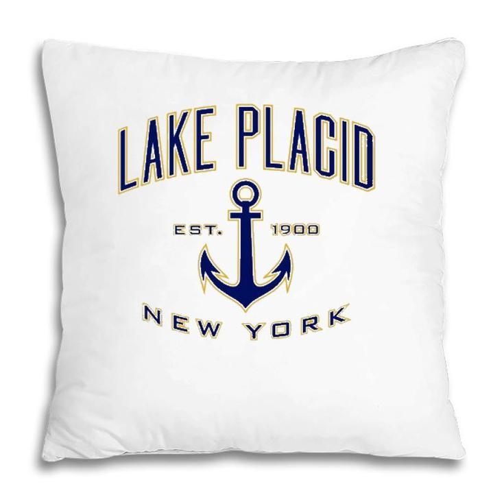 Lake Placid Ny For Women & Men Pillow