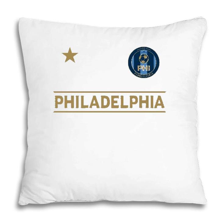 Philadelphia Soccer Jersey Original Fan Design Pillow