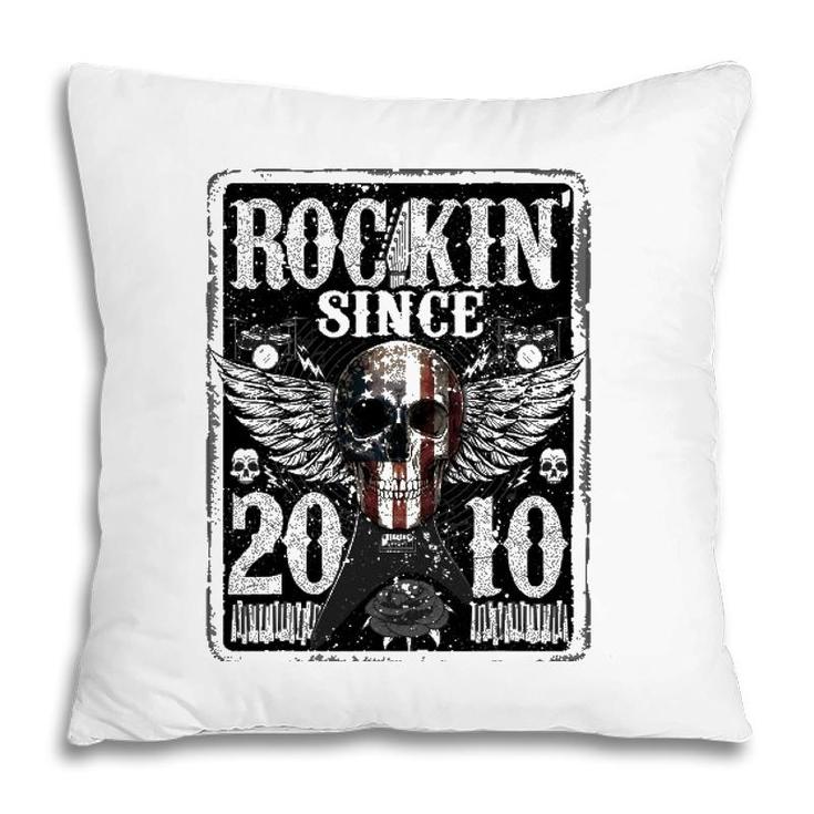 Rockin Since 2010  12 Years Old 12Th Birthday Classic Pillow