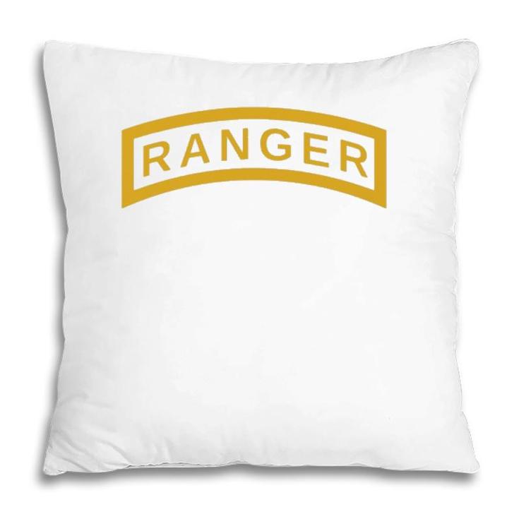 Us Army Ranger Yellow Tab Vintage Airborne Veteran Soldier Pillow