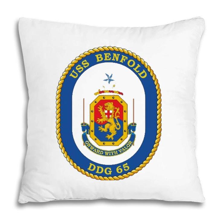 Uss Benfold Ddg 65  Pillow