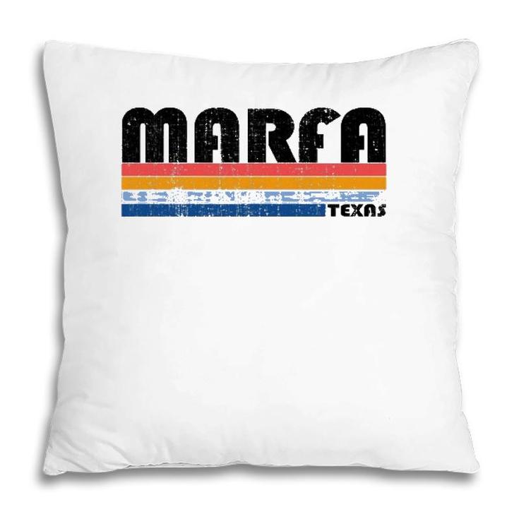 Vintage 70S 80S Style Marfa Texas Pillow