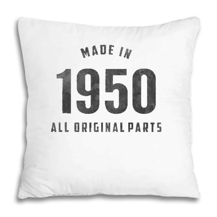Vintage Made In 1950 All Original Parts Pillow