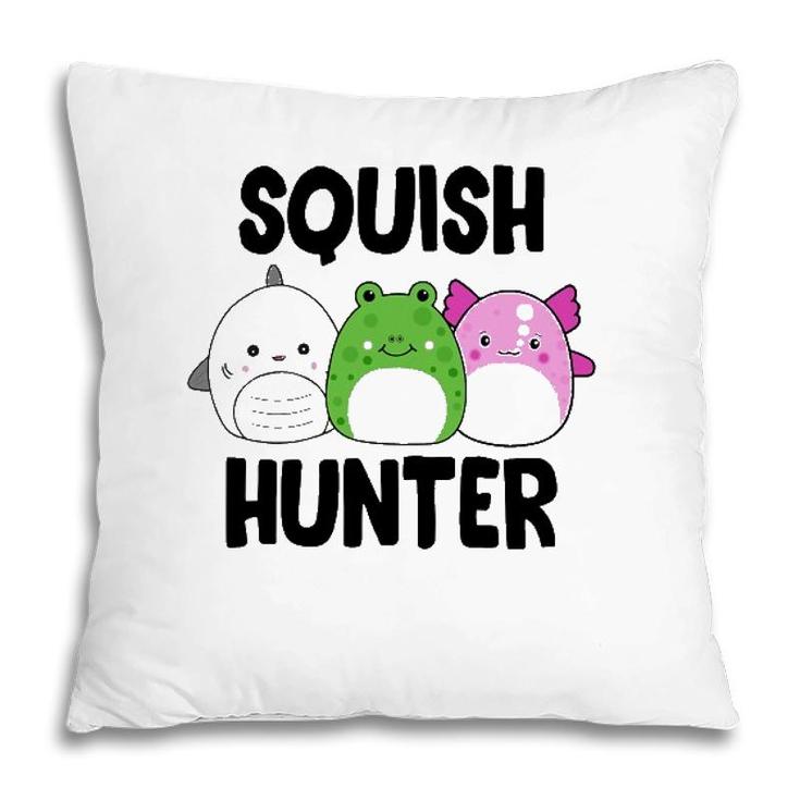 Ybgw Funny Squish Hunter Squishmallow Lover Costume Pillow