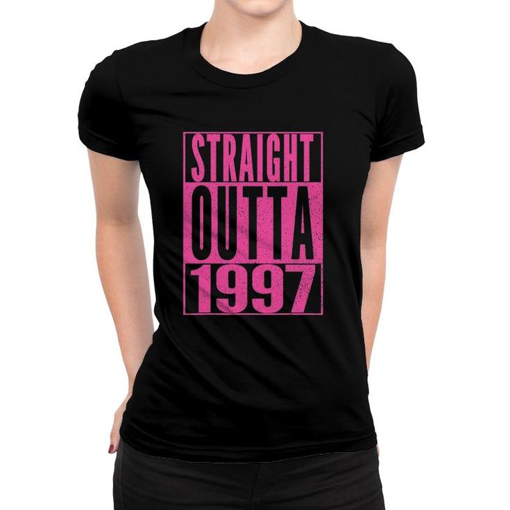 23Rd Birthday  Straight Outta 1997 23 Years Old Women T-shirt