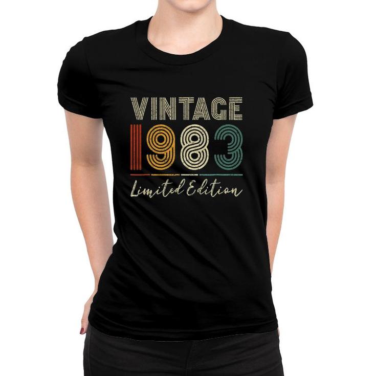 39 Years Old Gifts Vintage 1983 Limited Edition 39Th Birthday Women T-shirt