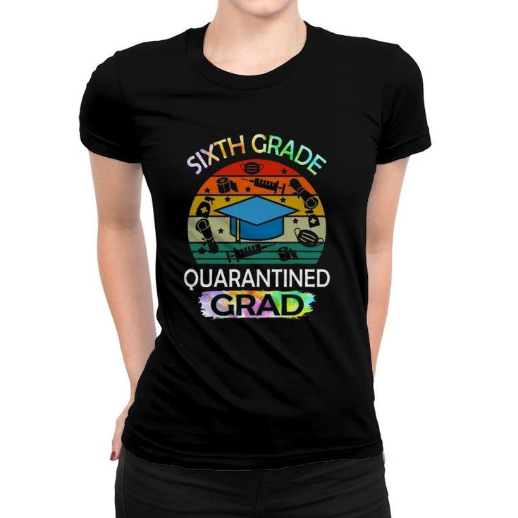 6Th Grade Graduation Quarantine Senior 2021 Graduate Women T-shirt
