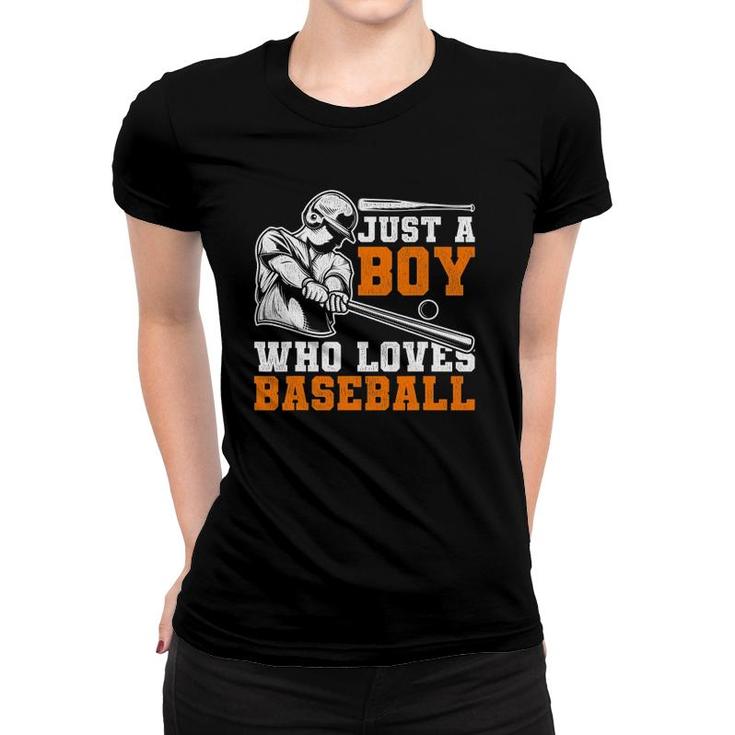 American Sport Fan Batter Baseball Player Boys Baseball Women T-shirt
