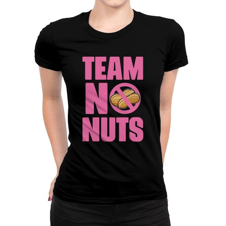 Baby Gender Reveal Party Gender Reveal Team No Nuts Girl Baby Women T-shirt