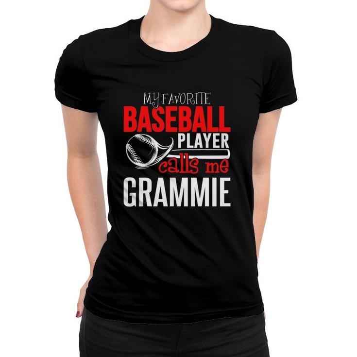 Baseball Grammie - My Favorite Player Calls Me Women T-shirt