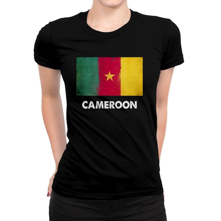 Cameroon Flag Cameroonian Pride Women T-shirt