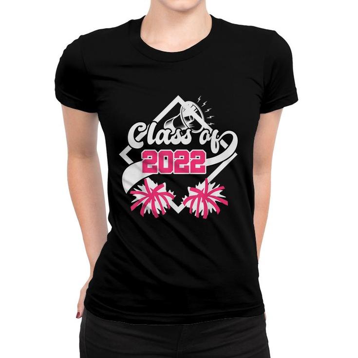 Class Of 2022 Cheerleader Cheer Team Cheerleading Senior  Women T-shirt