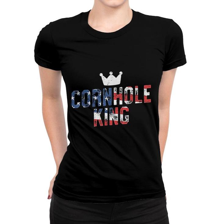 Cornhole King Women T-shirt