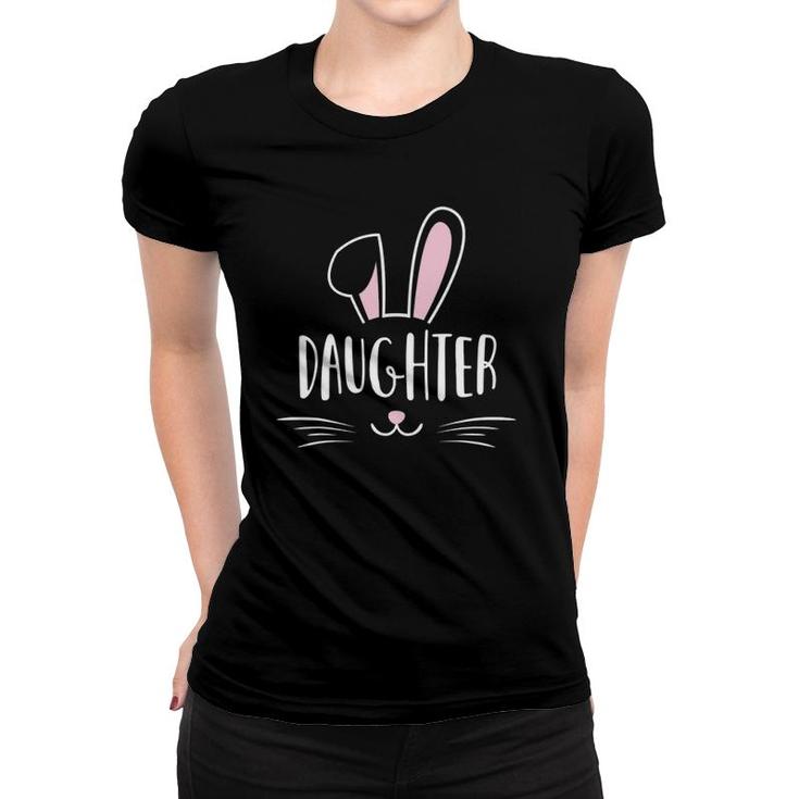 Daughter Bunny Rabbit Family Group Easter Mothers Day Women T-shirt
