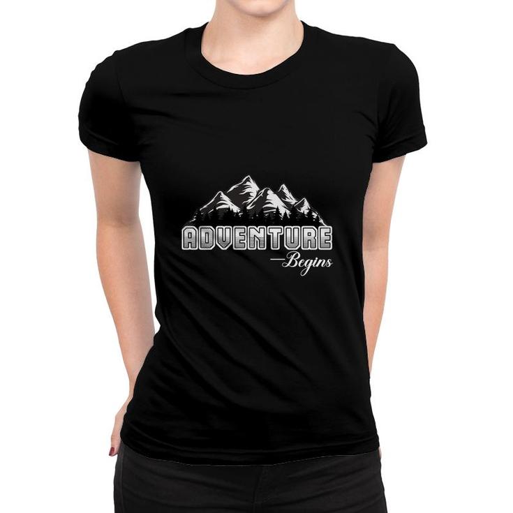 Explore Travel Lovers Are Always Ready To Begin An Adventure At Any Time Women T-shirt