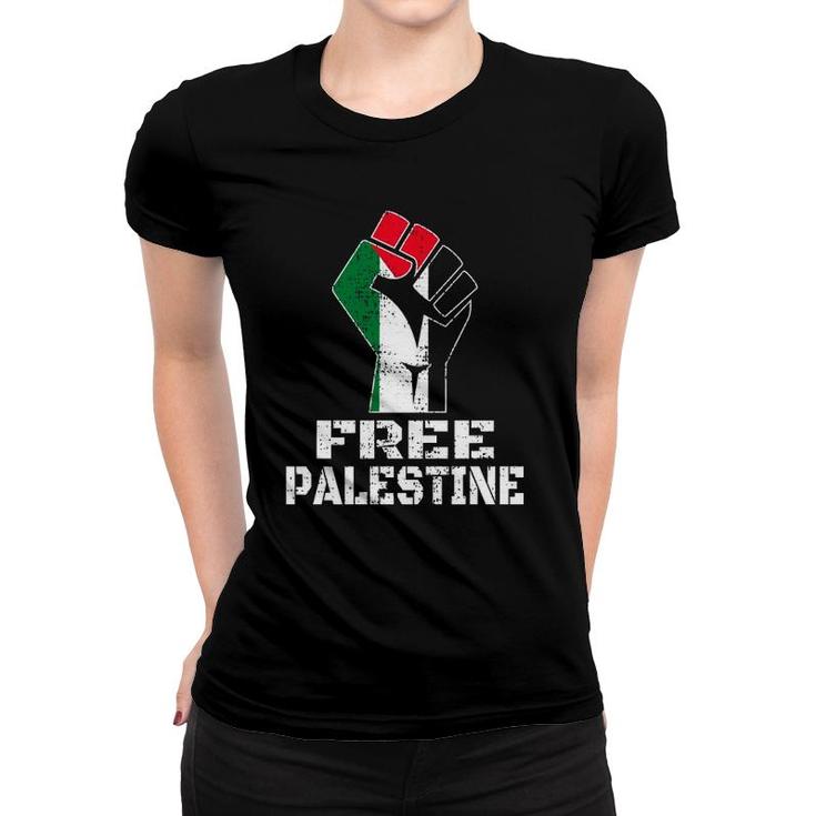 Free Palestine Palestinian Flag Gaza Men Women Women T-shirt | Seseable CA