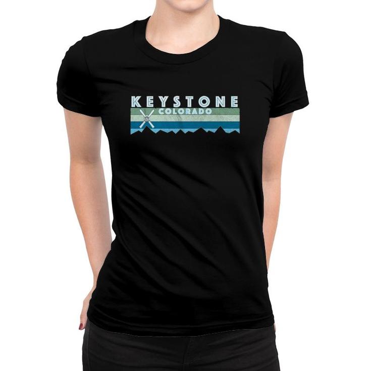 Keystone Ski  Retro Vintage Keystone Co Women T-shirt