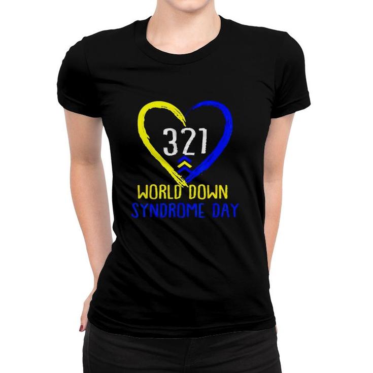 Love World Down Syndrome Awareness Day Women T-shirt