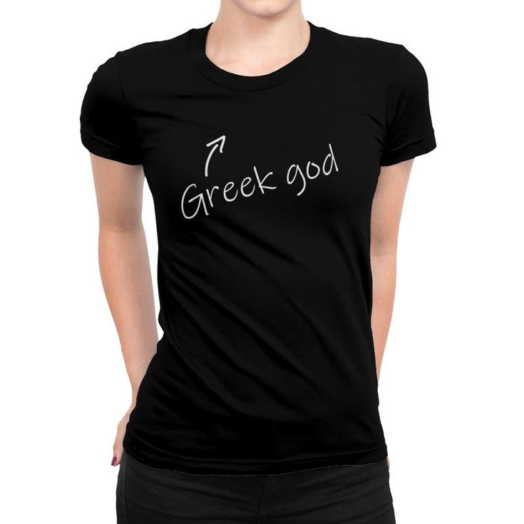 Mens Greek God Halloween Costume Funny Adult Humorparty Women T-shirt