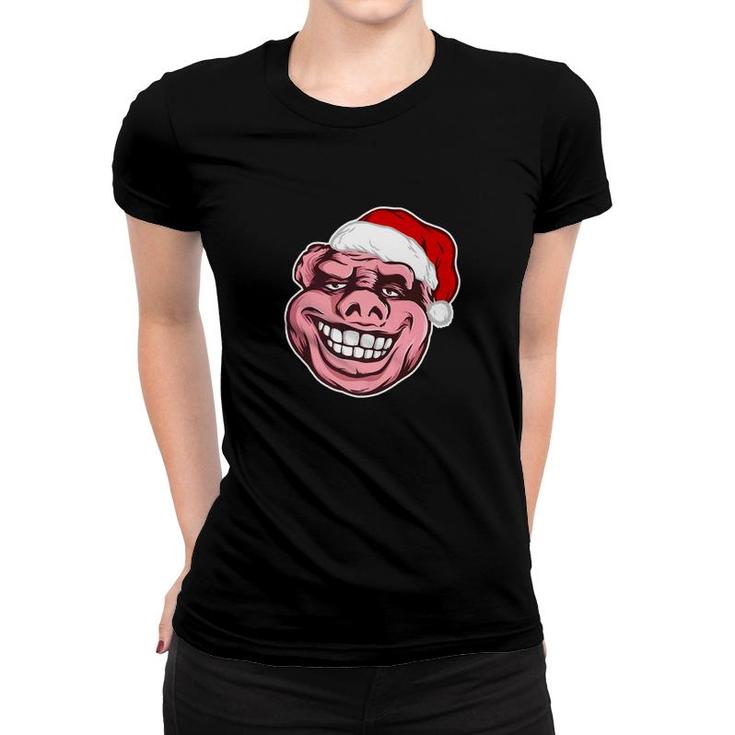 Nasty Papa Pig Christmas Bbq Gift Premium Shirt Women T-shirt