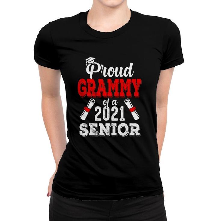 Proud Grammy Of A 2021 Senior Graduate 2021 Gifts Women T-shirt