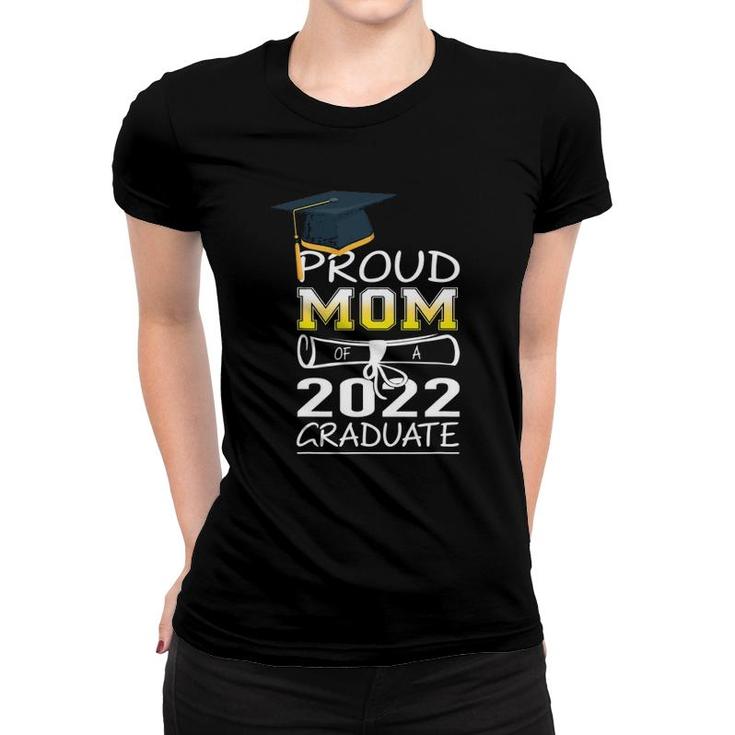 Proud Mom Of A Graduate Senior 2022 School Graduation 2022 Ver2 Women T-shirt
