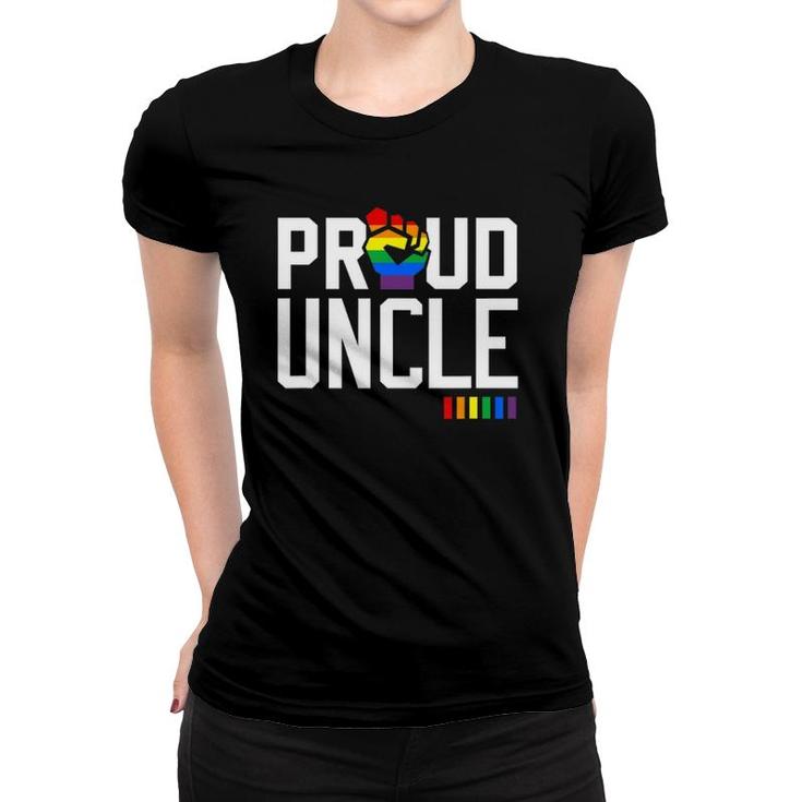 Proud Uncle Gay Pride Month Lgbtq Women T-shirt