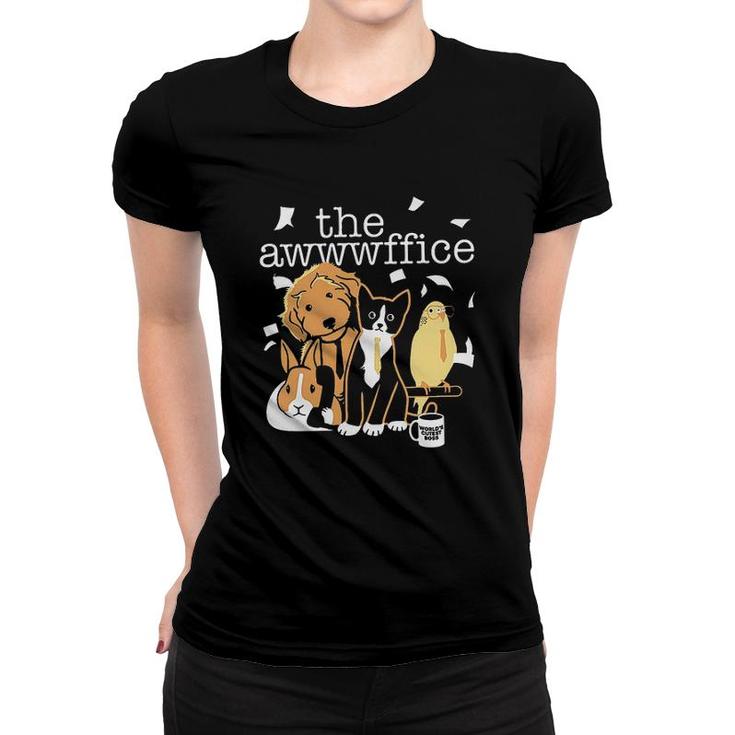 The Awwwffice Cute Pet Animal Best Gift For Human Women T-shirt