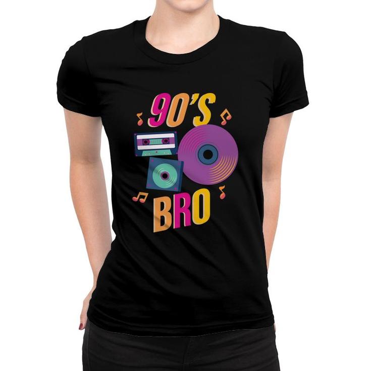 This Is My 90S Bro Music Mixtape Dance Lovers 80S 90S Style Women T-shirt
