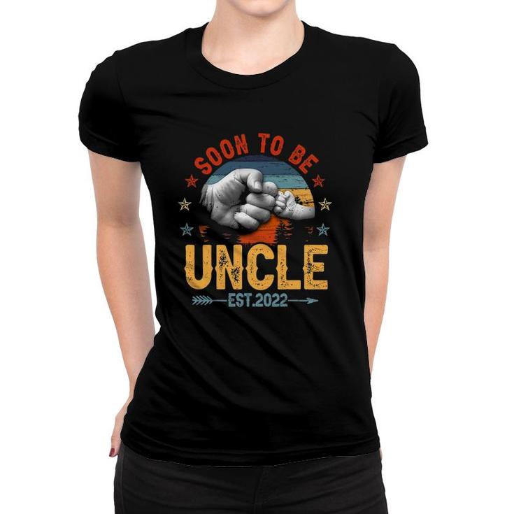 Vintage Soon To Be Uncle Est 2022 Ver2 Women T-shirt
