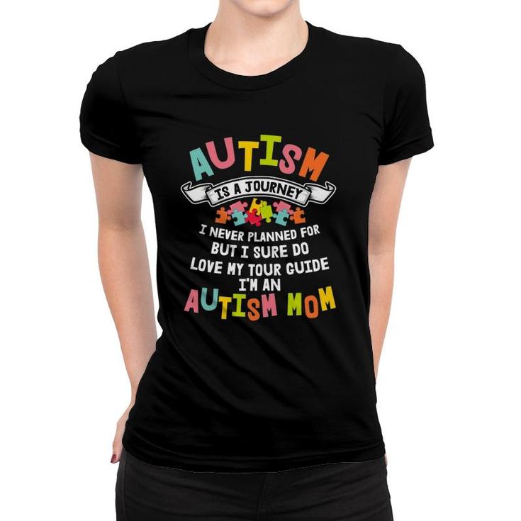 Womens Autism Mom Matching Family Autism Awareness Gifts For Women Women T-shirt