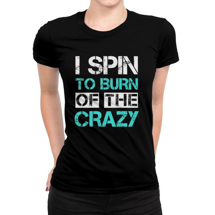 Womens Spinning Cycle Fitness  Women T-shirt
