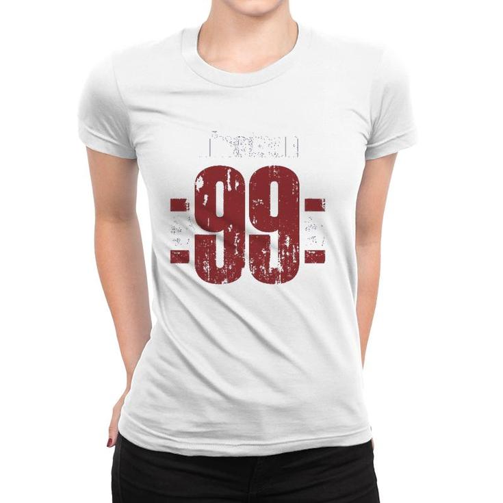 23 Years Old Born In 1999 Vintage Nineteen 99 23Rd Birthday Women T-shirt