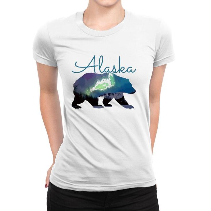 Alaska Bear Grizzly Polar Alaskan Nature Women T-shirt