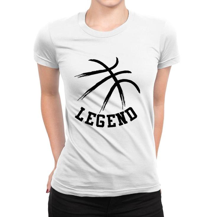 Basketball Legend Basketball Ball Player Women T-shirt