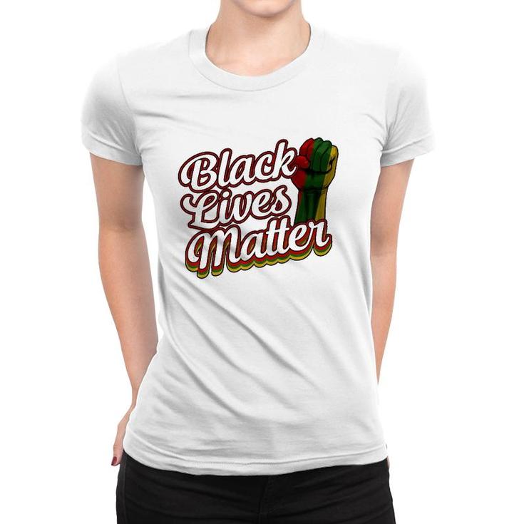 Black Lives Matter  Blm Black History Men Women Boys  Women T-shirt