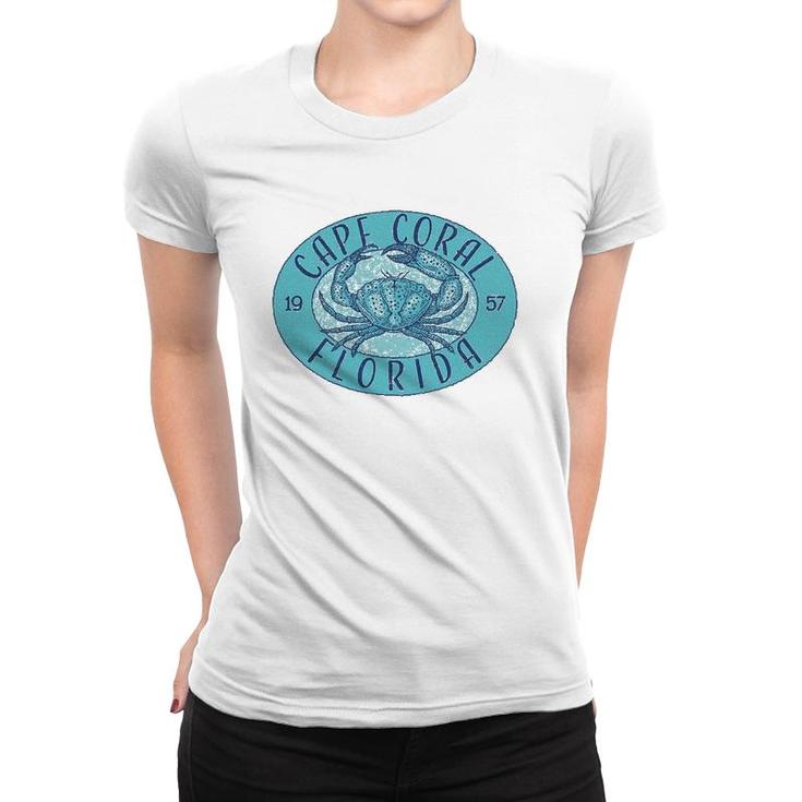 Cape Coral Fl Stone Crab Women T-shirt