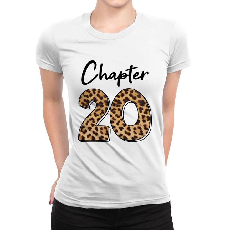Chapter 20 Leopard Since 2002 Is Fabulous 20Th Birthday Women T-shirt
