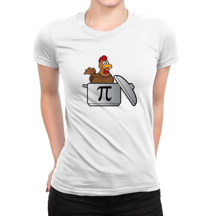 Chicken Pot Pie  Pi Lovers Chick Match Holiday Gift Women T-shirt