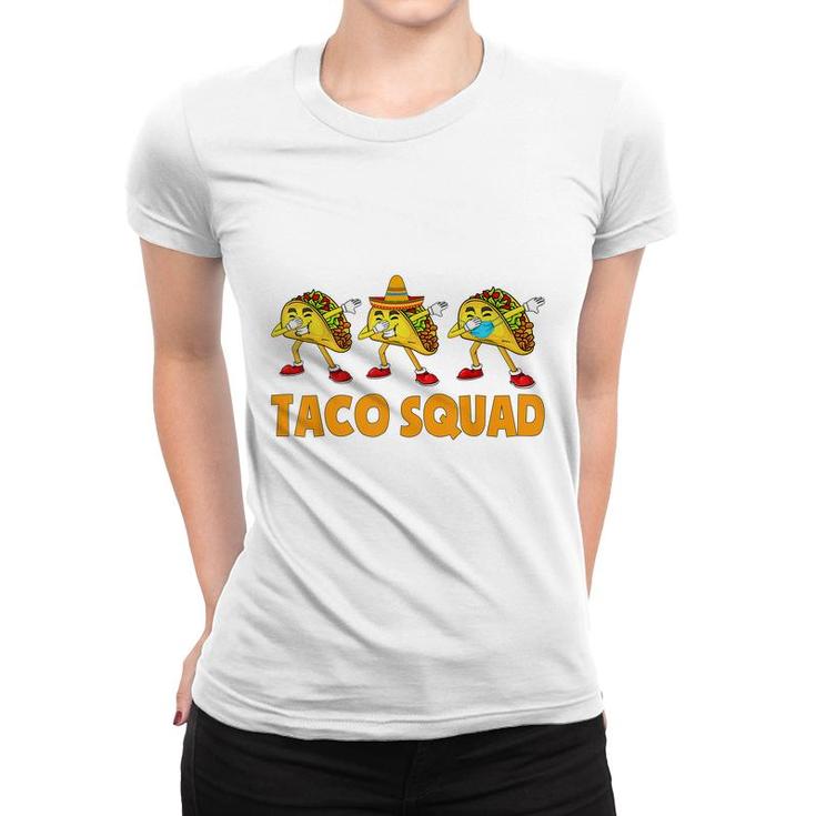 Funny Taco Squad  Cute Mexican Food Tacos Lover Kids  Women T-shirt