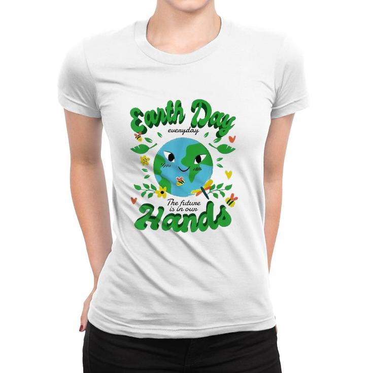 Green Squad For Future Is In Our Hands Of Everyday Earth Day Women T-shirt