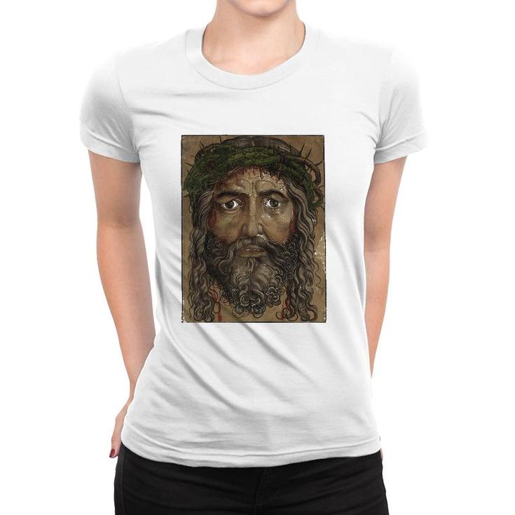 Jesus Face Jesus Christ Catholic Church Women T-shirt