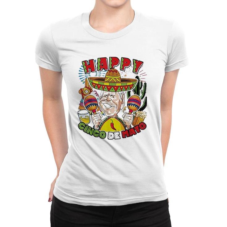 Joe Biden Cinco De Mayo Pinata Fiesta Women T-shirt